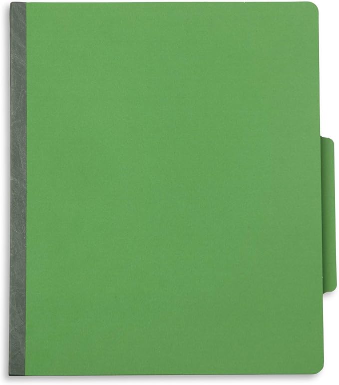 10 Green Classification Folders, 2 Divider, 2 Inch Expansions, Durable 2 Prongs - Image 4