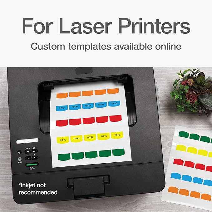 Redi-Tag Laser Printable Tabs, Permanent Index Tabs, Customizable Adhesive - Image 3