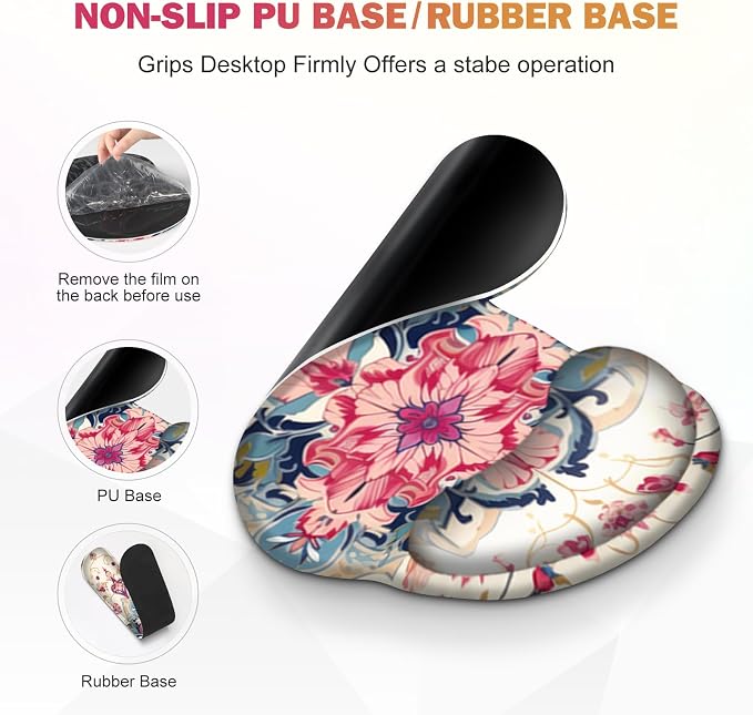 Gaming Mouse Pad, Large Desk Mat, Cute Desk Pad Protector, 4in1 XXL Mousepad + - Image 8