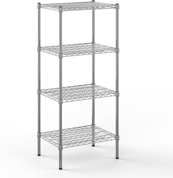 Regal Altair 18" Deep x 24" Wide x 54" Height Wire Shelving Kit | 4-Tier | NSF by Regal+Altair