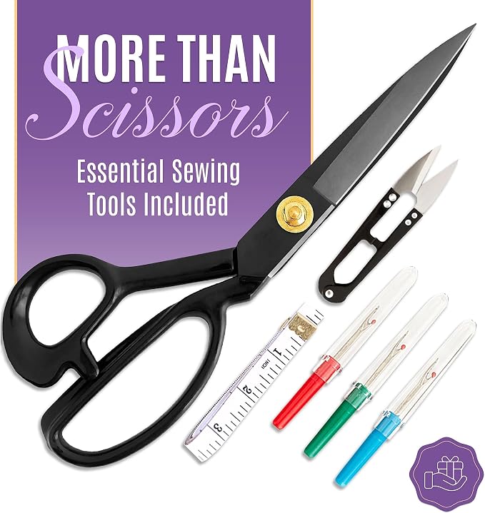 Professional 8 Inch Sewing Scissors - Image 9