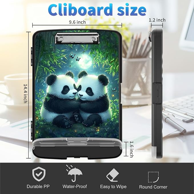 Clipboard with Storage, Clip Boards 8.5x11 with Storage High Capacity Nursing - Image 4