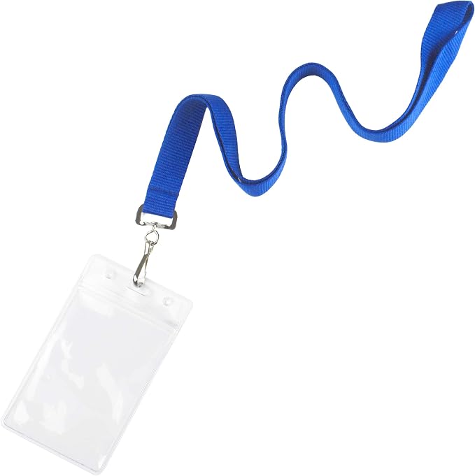 24 Pack Cruise Lanyard with Waterproof ID Card Holder, Colorful Durable Lanyard - Image 2