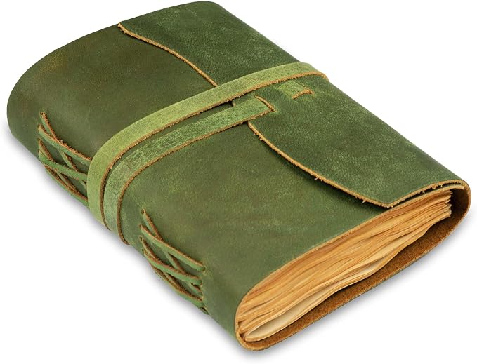 LEATHER VILLAGE Leather Bound Journal by LeatherVillage