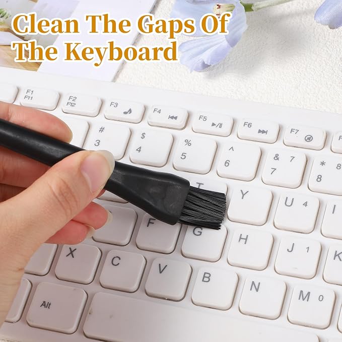 Keyboard Brush Anti Static Brush 6PCS Mini Keyboard Cleaning Brushes Kit - Image 6