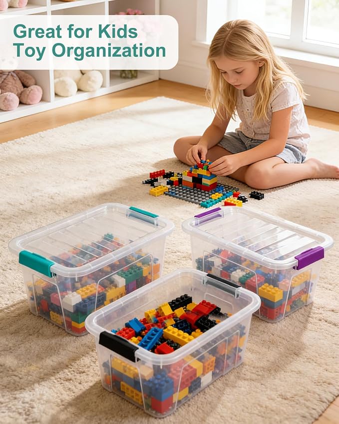 EOENVIVS Clear Storage Bins - Image 8