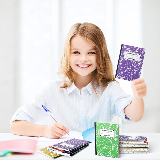 Eersida Mini Composition Notebook Composition Books Small Marble Note Books - Image 5