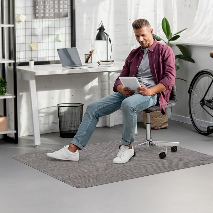 Blvornl Office Chair Mat for Hardwood Floor, Large Anti-Slip Hard Floor - Image 7