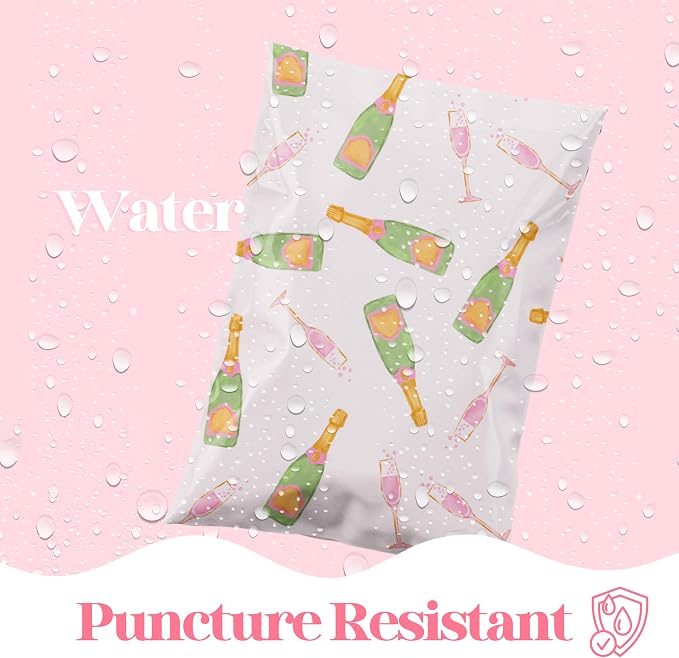 Pretty Package Store 6x9 Designer Poly Mailer 100 Pack Heavy Duty Waterproof - Image 4