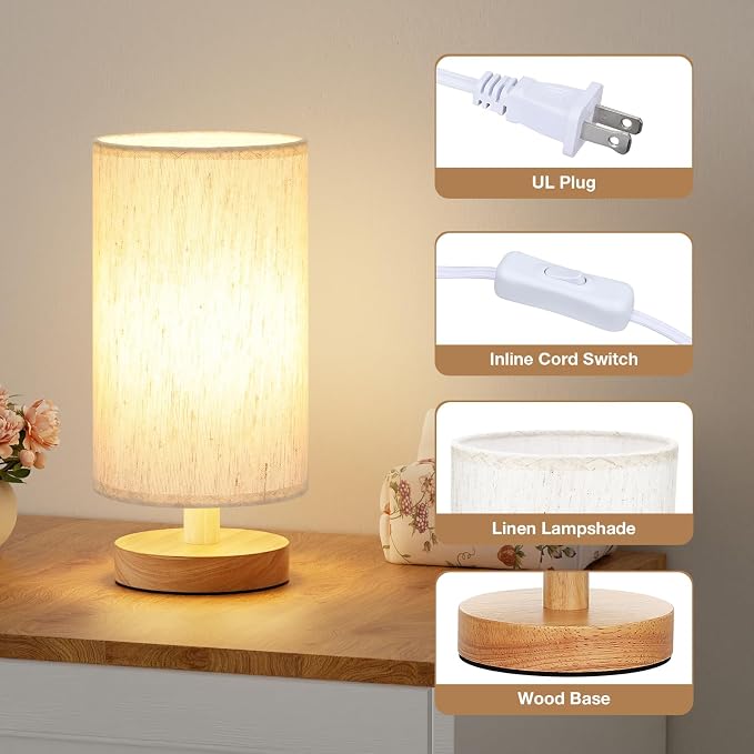 Fenmzee Small Lamps Set of 2 - Image 5