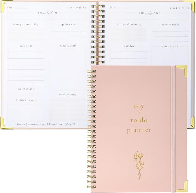 Beautiful To Do List Notebook by ZICOTO