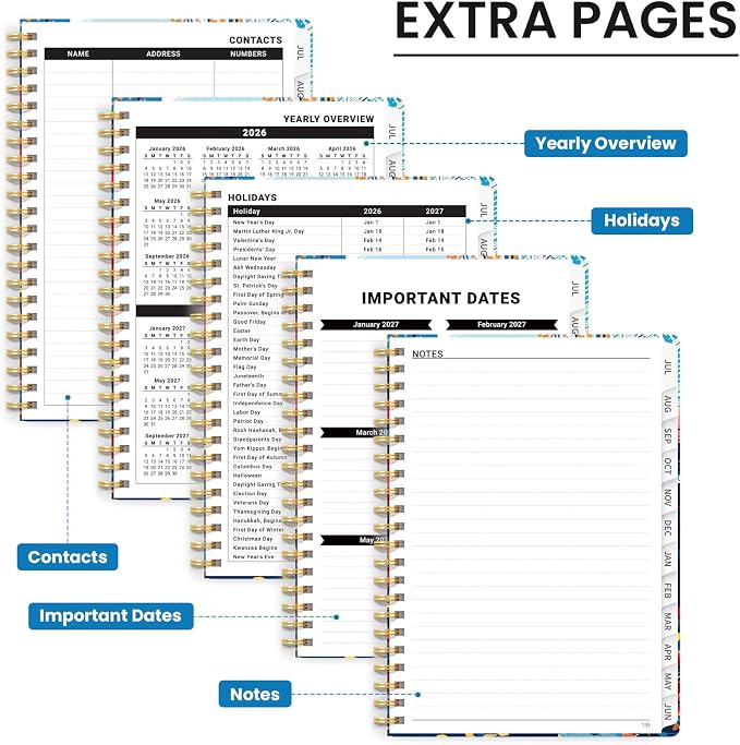 Planner 2026-2027, Monthly and Weekly Academic Planner July 2026 - Image 5