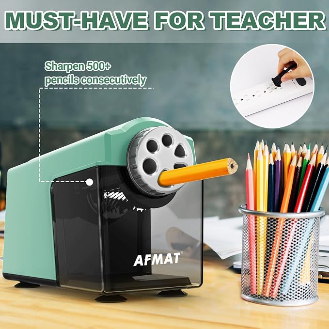 AFMAT Electric Pencil Sharpener - Image 5