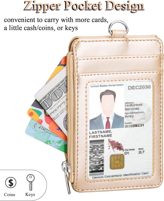 Teskyer Leather ID Badge Holder - Image 6