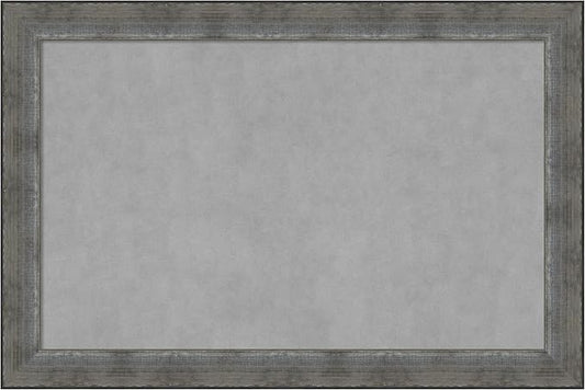 Amanti Art Silver Framed Magnetic Board 24x36 Large Vision Board by AmantiArt