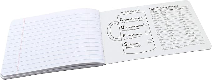 Pacon Junior Composition Book, 3/8" Ruled 5" x 7-1/2", 100 White Sheets - Image 3