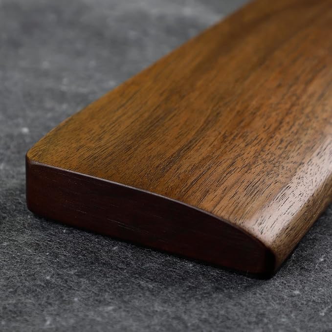 Ergonomic Wooden Wrist Rest Solid Wood Walnut - Image 7