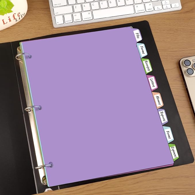 habgp 16Pcs/2 Set Binder Dividers - Image 9