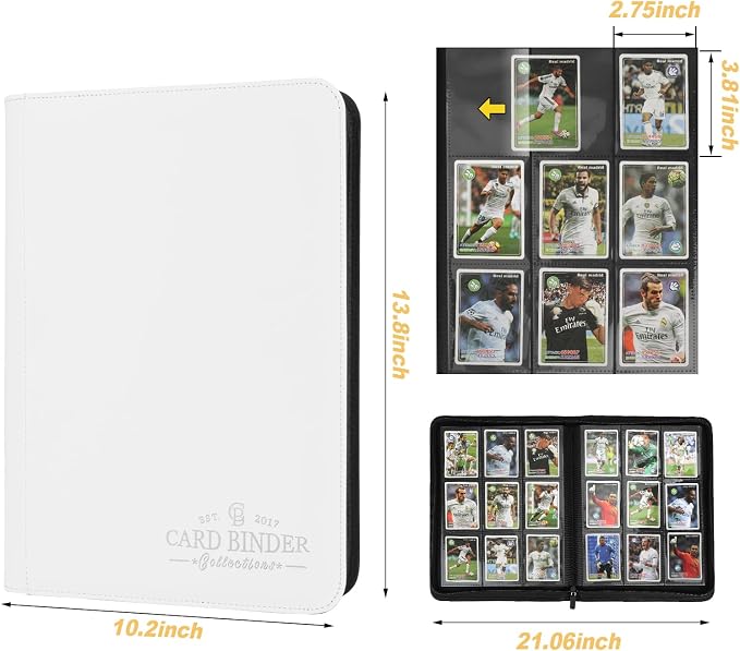 Trading Card Binder, Card Collection Binder Album Folder - Image 4