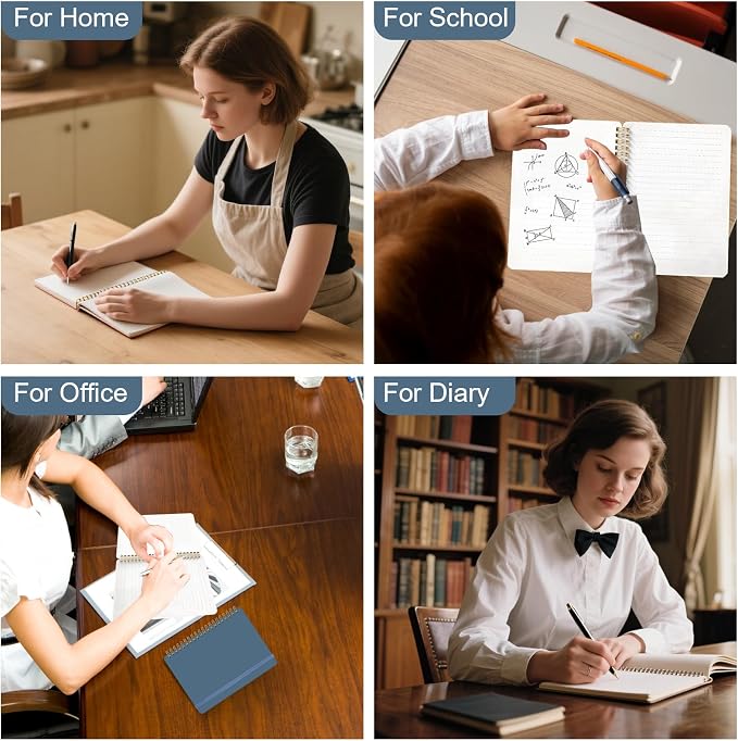 4 PCS Small Spiral Notebook 5x7, Spiral Journal Notebook, Notebooks - Image 7
