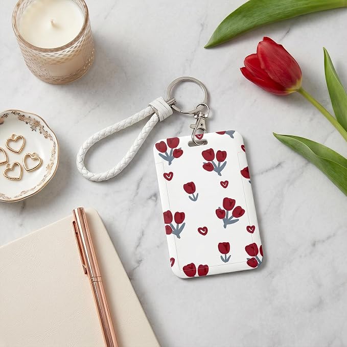 ID Card Badge Holder Key Chain - Image 6