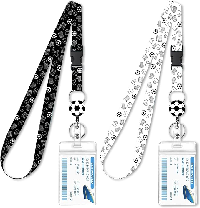 2-Pack Lanyard for Keys & ID Cards by Unknown