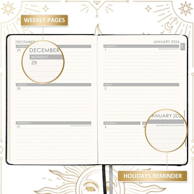 2026 Planner - Weekly Planner 2026, Jan. 2026 - Dec. 2026, 5.75" x 8.25" - Image 4