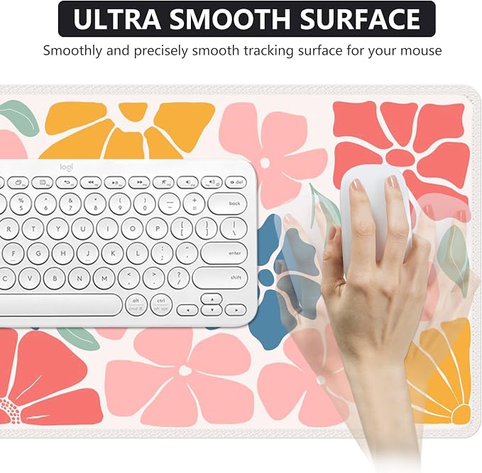 iCasso XXL Large Mouse Mat, Anti-slip Big Mousepad - Image 5