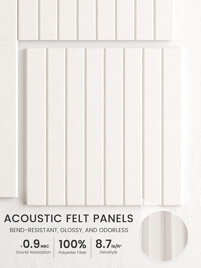 Bumusty Large Cork Board Alternative-48 x 36" Felt Bulletin Board Tiles - Image 3