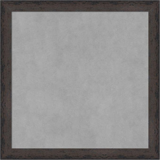 Amanti Art Black Framed Magnetic Board 23x23 Medium Vision Board by AmantiArt