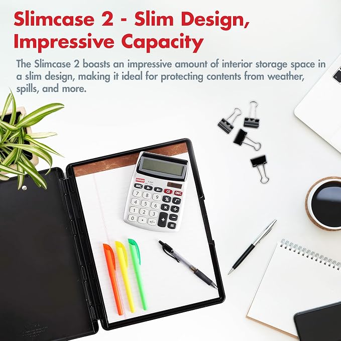 Dexas Slimcase 2 Plastic Clipboard - Image 2