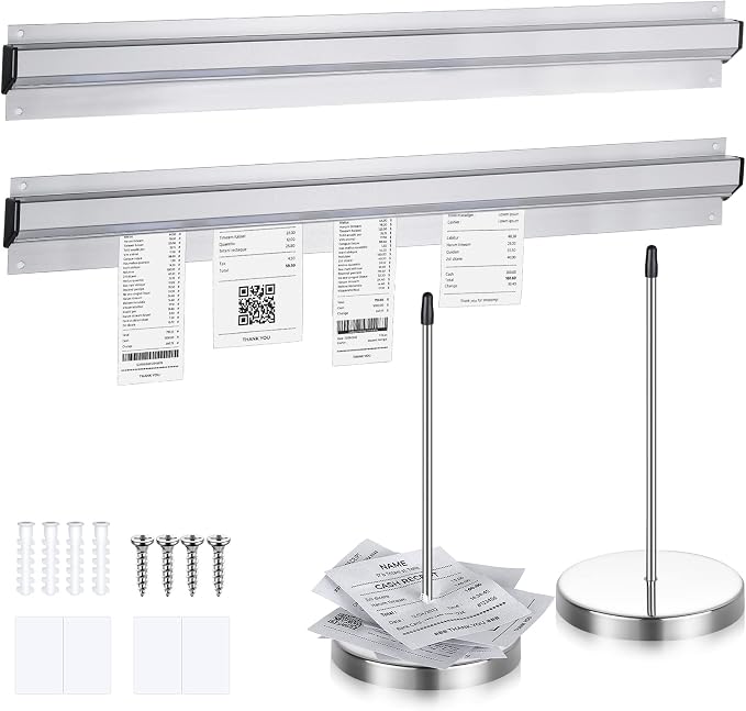 Photect 2 Pcs 18 Inch Restaurant Ticket Holder by Photect