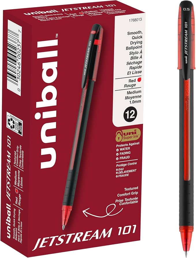 uniball Jetstream 101 Ballpoint Pen, Medium Point by uni-ball