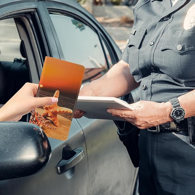 TILDOSAC Leather Car Registration and Insurance Card Holder, Car Document Holder - Image 5