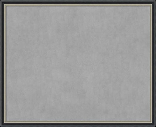 Amanti Art Black Framed Magnetic Board 35x43 X-Large Vision Board by AmantiArt