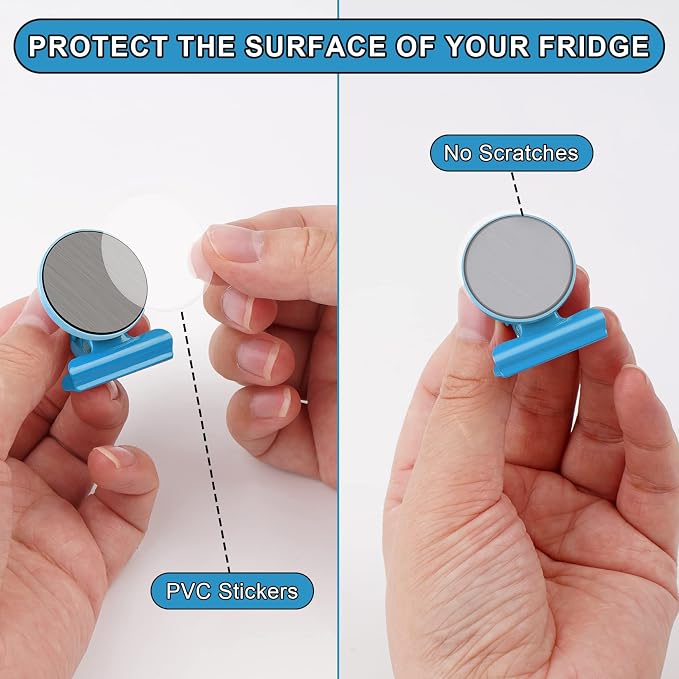 24 Pack Magnetic Clips Fridge Magnets Whiteboard Magnets, Magnet Clips - Image 7