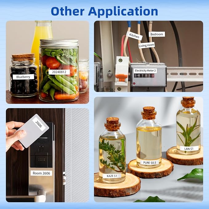 Compatible with Dymo LetraTag Label Maker Refills 91331 Plastic White Tape 12mm - Image 9