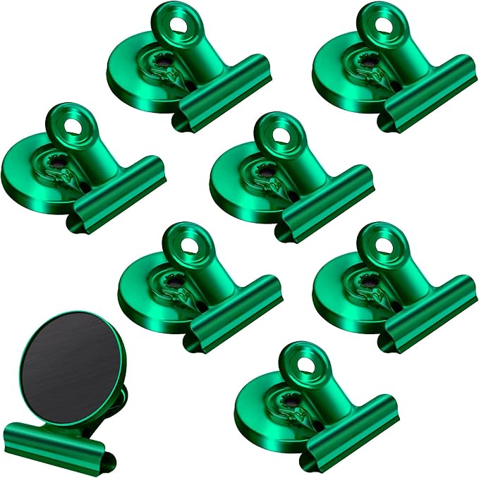 8 Pack Refrigerator Magnets Fridge Magnets Magnetic Clips Perfect by JTIEO