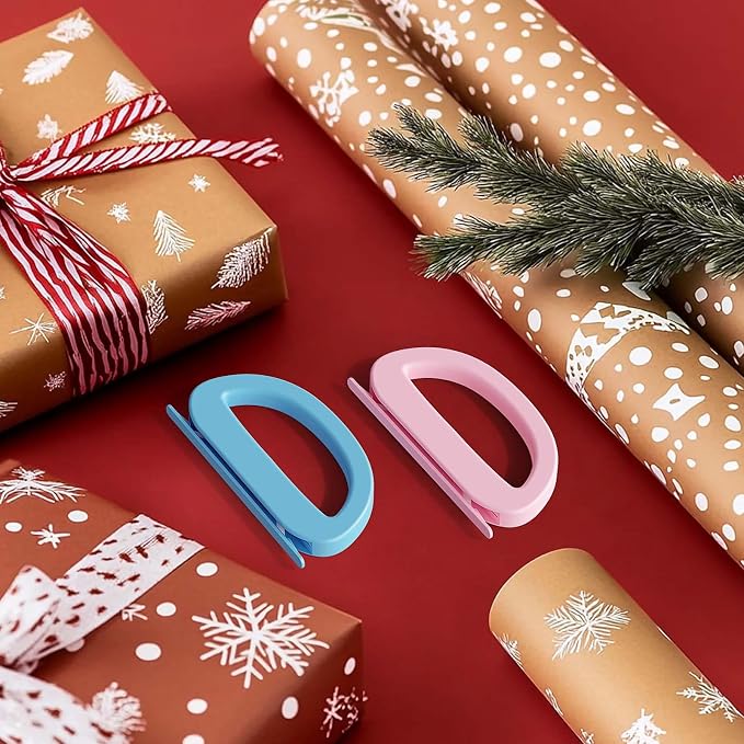 Dual Ended Wrapping Paper Cutter 2-Pack, Sliding Gift Wrap Cutter - Image 8