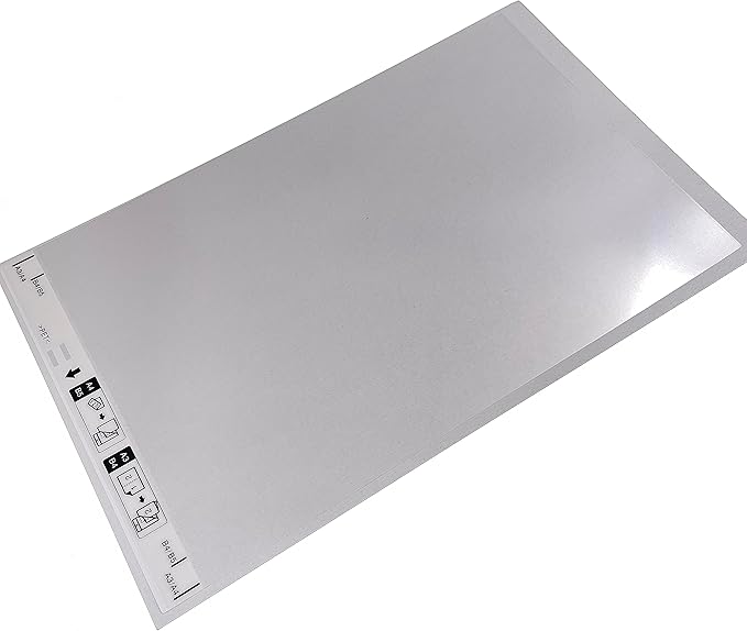 5pcs X B12B819051 Carrier Sheet B12B813431 4T8624 Sheets Compatible with Epson A4 Scanner Scan A3 B4 Odd-Sized Wrinkled Flimsy Folded Receipt Newspaper Magazine Clipping Torn Fragile Paper-DeskLoop Office