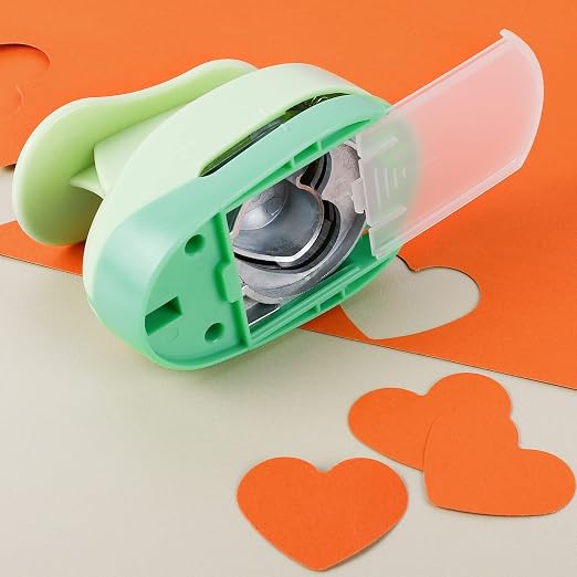 UCEC 2 Inch Heart Punch, Heart Paper Punch Shapes, Large Decorative Craft - Image 8