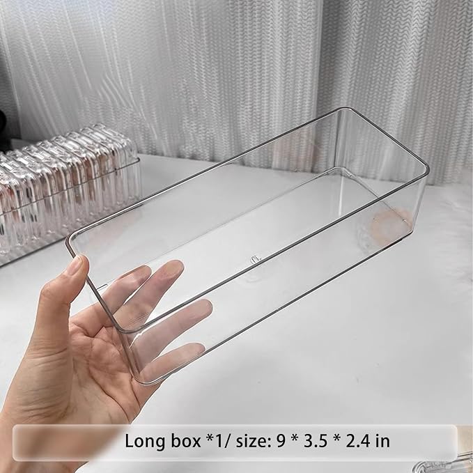 Acrylic jewelry box, crystal storage box, crystal bracelet transparent desktop - Image 5