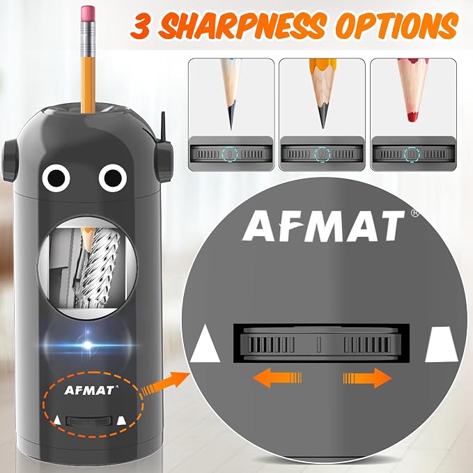 AFMAT Electric Pencil Sharpener - Image 4