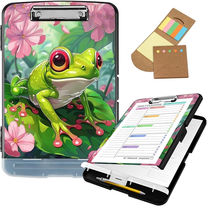 Clipboard with Storage, Clip Boards 8.5x11 with Storage High Capacity Nursing by Unknown