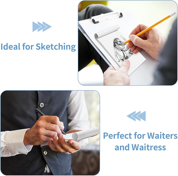Note Pads 4x6 Inch, 6 Pack Blank Scratch Pads, 50 Sheets Per Memo Pad - Image 7