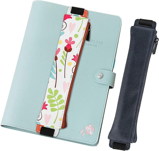 MoKo Pencil Case, PU Leather Pen Pencil Pouch Holder Stationery Zipper Bag by MoKo