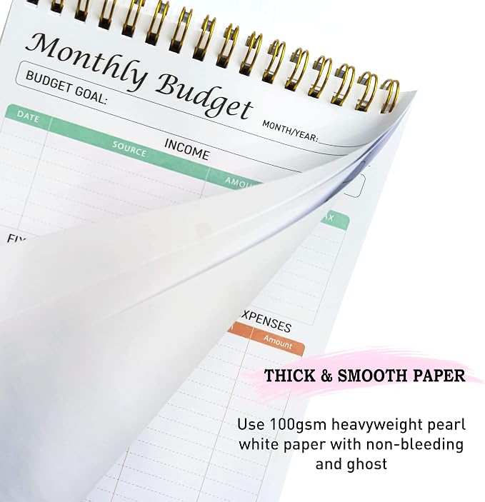 Monthly Budget Planner Notepad - Image 6
