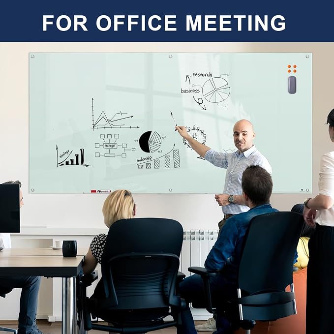 TSJ OFFICE Glass Dry-Erase Board - Image 9