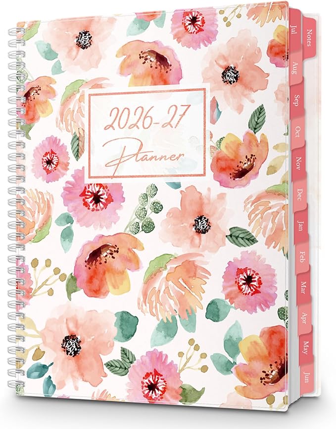 CRANBURY Planner 2026-2027 8.5x11, Academic Year Monthly and Weekly Calendar by CRANBURY
