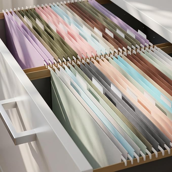 12 Pack Decorative Hanging File Folders, Letter Size - Image 6